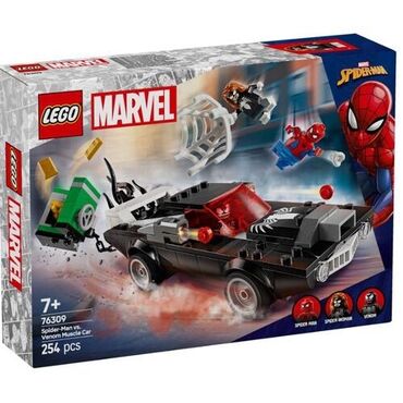 игрушечный бластер: Lego Marvel 76309 Человек-паук против Венома Маслкар🕷️🕸️New 2025!