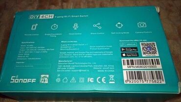 Elektro materijal: SONOFF 4CH 4-gang Wi-Fi Smart Switch with RF SONOFF 1CH POWR2 — 8