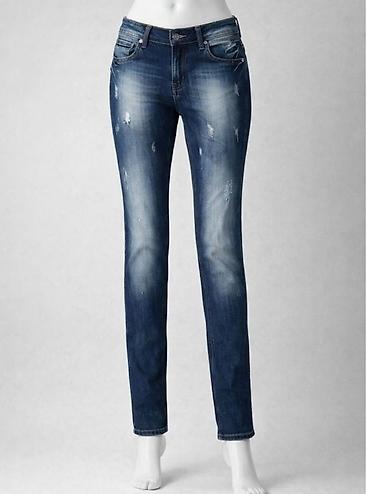 fiorelli torba: Ženske farmerke – slim/straight kroj - Tamno plavi džins sa izraženim — 1