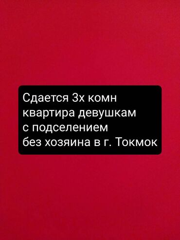 квартира берилет ош: 3 бөлмө, Менчик ээси, Толугу менен эмереги бар