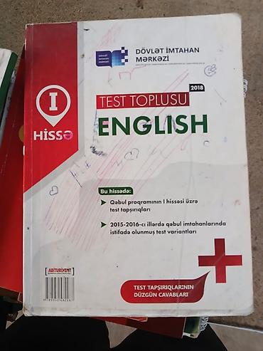 Məhsul: İngilis dili üzrə dərs və test kitabları dəsti Təsvir: - at lalafo.az — 6 Məhsul: İngilis dili üzrə dərs və test kitabları dəsti Təsvir: - — 6