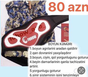popo korset: Fohow boyun kəməri boyun ağrılarını azaltmağa və qan dövranını