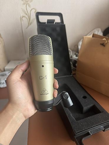 Студийные микрофоны: Студийный микрофон Behringer C-1 комплект для записи голоса и — 5