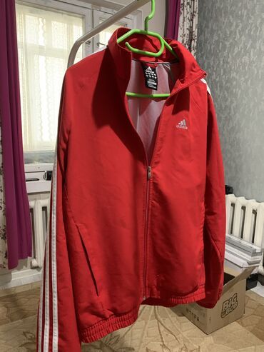 Спортивные костюмы: Спортивный костюм Adidas, L (EU 40), цвет - Красный