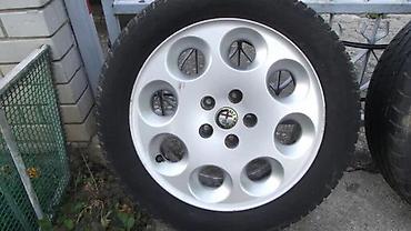 Tyres & Wheels: ALU FELNE ALFA 166 5X108 16 | Alu felne odlicne dve gume iste dve — 2