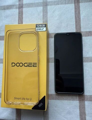 samsung s22 телефон: DOOGEE, N55, Новый, 128 ГБ, цвет - Черный, 2 SIM