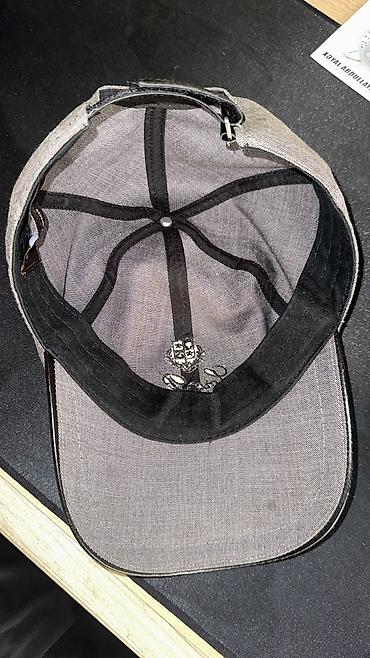 alt geyim: Loro Piana kepkasi tam original - Rəng: boz - Material: təbii toxuma — 4