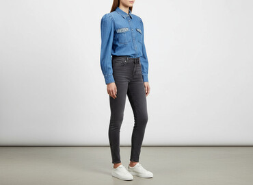 koszula z imitacji skóry zara: Zara, Koszula damska, rozmiar L