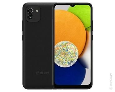 Samsung Galaxy A03s, Новый, 32 GB, цвет - Черный, 2 SIM