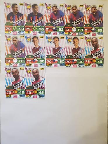 sak qosqu: Futbol kolleksiya kartları dəsti 195 kart - Seriya: Blast Cards — 10
