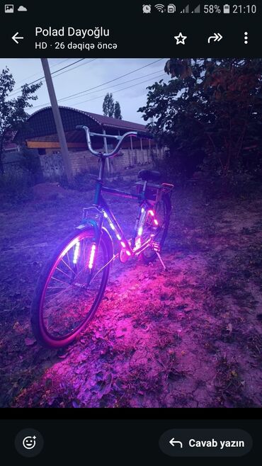 İdman velosipedləri: İşlənmiş BMX velosipedi Stels, 28", sürətlərin sayı: 1, Ödənişli çatdırılma — 3