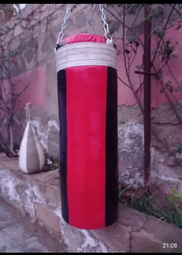 Boks aparatları: Dəri zamenitel brezent materiallarından boks kisəsi sifariş qəbul — 10