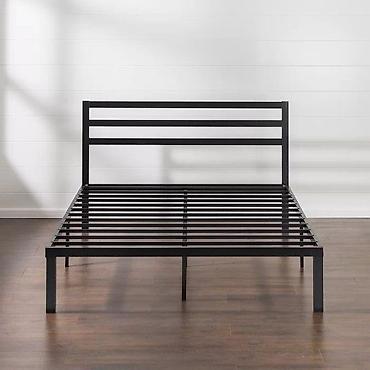 Двуспальные кровати: Двуспальная кровать, Новый, Каркас без матраса, длина - 200 см — 7