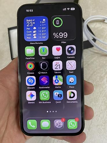 saxta iphone: IPhone 13 Pro, 128 GB, Graphite, Sənədlərlə — 2