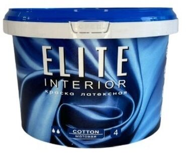 гипсовая лепка: Краска латексная интерьерная ELITE INTERIOR - Тип: латексная