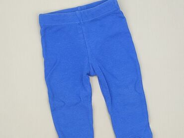 legginsy bezszwowe czarne: Sweatpants, 9-12 months, condition - Good