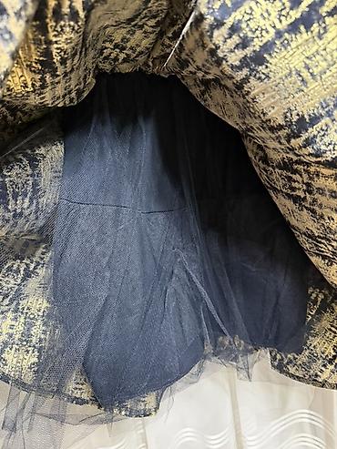 toy ucun donlar instagram: Qız uşağı üçün ziyafət paltarı - Ölçü: 12–13 - Rəng: tünd göy üst — 4