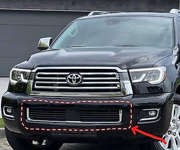 sequia: Накладка на бампер Toyota, Новый, Аналог — 1