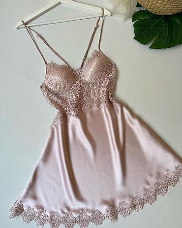 Пеньюары: Пеньюар, Шелк, Длинная модель, Турция — 2