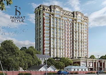 сутосный квартира: 1 комната, 57 м², Элитка, 8 этаж, ПСО (под самоотделку) — 1