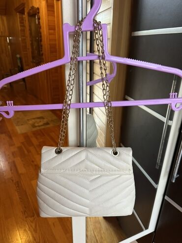 Çantalar: Zəncirli çiyin çantaları seti - Model 1: Qırmızı rəngdə mini çiyin — 11