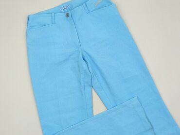 joggery damskie satynowe: Material trousers, S (EU 36), condition - Good