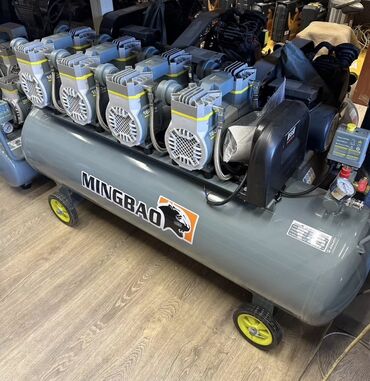 Компрессоры: Компрессор Для покраски, Электрический, Поршневой, Новый — 4