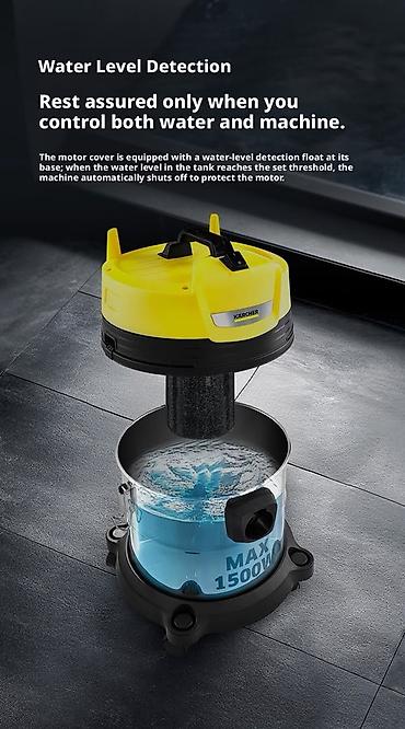 м макс: Обычный пылесос Новый Karcher Тип пылесборника: Мешок Рассрочка — 2