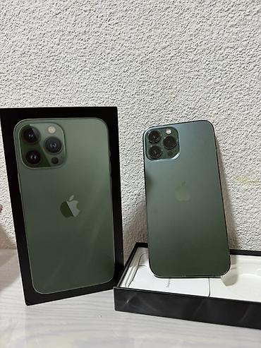 dvd usb: IPhone 13 Pro, Б/у, 128 ГБ, Alpine Green, Коробка, 77 % — 1