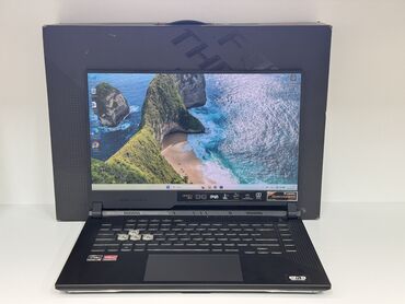 asus портативная консоль: Ноутбук, Asus, 16 ГБ ОЭТ, AMD Ryzen 9, 15.6 ", Колдонулган, Татаал эмес тапшырмалар үчүн, эс тутум SSD