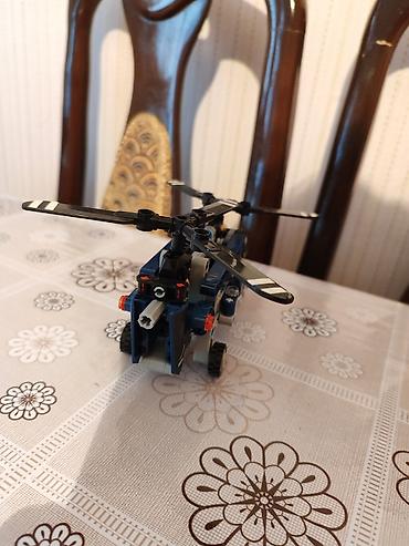 hiroskoplar ilə oyuncaqlar: Endirim edilesi deyil.Konstruktordan yığılmış iki rotorlu helikopter — 1