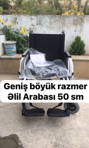Əlil arabaları: Əlil arabası Ottobock teze Və sanitar araba kaşoklu Satilir