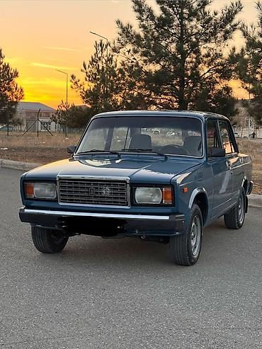 VAZ (LADA): VAZ 2107 sedan - Kuzov: klassik sedan, mavi rəng - Ban ölçüləri — 1