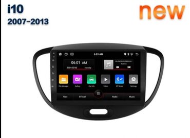 android avtomobil monitorları: "hyundai i10 2012" android monitor bundan başqa hər növ avtomobi̇l