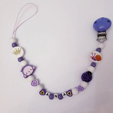 Ostale dečije stvari: Cene drvenih lančića su 600 din . Porucite personalizovani drveni — 27