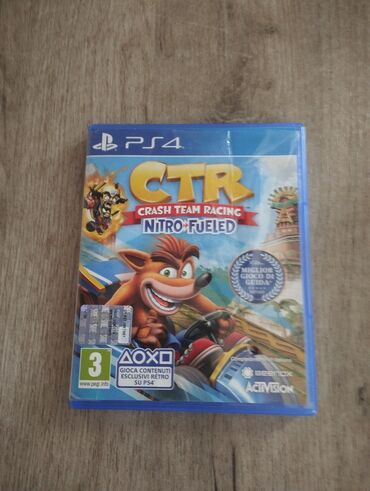 игры на плейстейшн 4: C.T.R-crash team racing. NITRO FUELED почти в хорошем состоянии могу