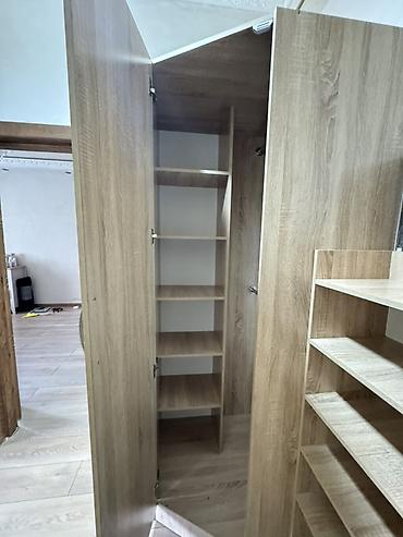 cupboard: Шкаф-прихожая, Б/у, С зеркалом, ЛДСП — 6