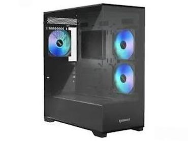 Ostali kompjuterski delovi: PC kućište sa RGB ventilatorima – Midi Tower - Moderno crno kućište — 15