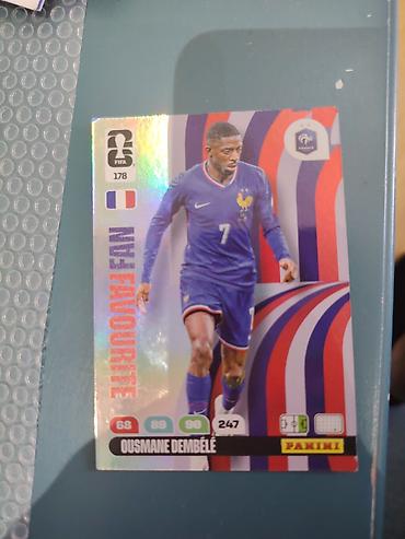 İncəsənət və kolleksiyalar: Panini futbol kartı – Ousmane Dembélé (Fransa milli komandası) - — 1
