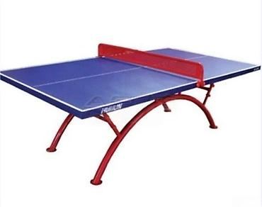 Uşaq dünyası: Masaüstü tennisStolüstü Tennis Masası (Mavi) Peşəkar ölçülərə malik bu — 1