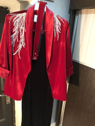женское платье турция: M (EU 38), цвет - Красный