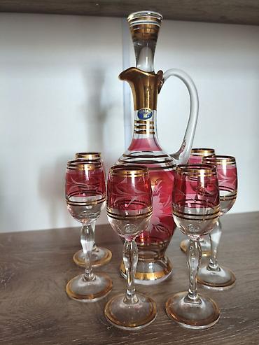 Bohemia kristal likör dəsti - Marka: Bohemia (Czech Republic) – lalafo.az -da Bohemia kristal likör dəsti - Marka: Bohemia (Czech Republic) –