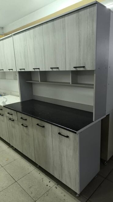 Кухонные гарнитуры: Кухонный гарнитур, Новый, цвет - Белый, ДСП, Платная доставка — 19