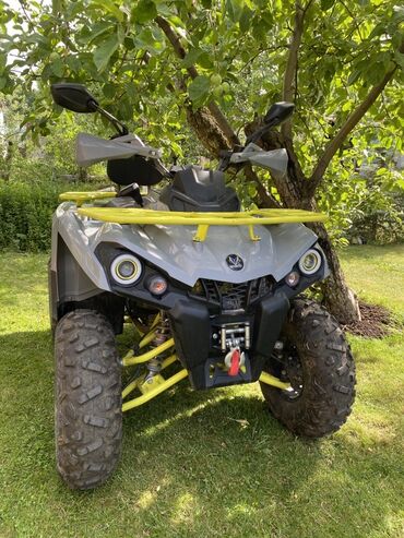 продаю лексус 570 бишкек: Квадроцикл Can-Am серого цвета с желтыми элементами подвески и защиты