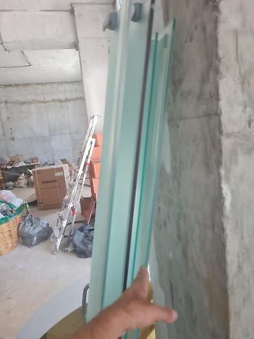 duş kabinka: Kvadrat duş kabinəsi üçün hissələr - Künc tipli duş altlığı — 3