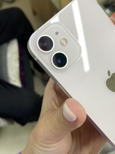 Apple iPhone: IPhone 12 mini, Б/у, 128 ГБ, Белый, Защитное стекло, Чехол, В рассрочку, 75 %