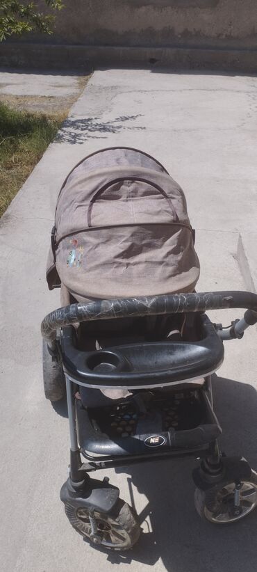 детские коляски из польши: Коляска, цвет - Серебристый, Б/у