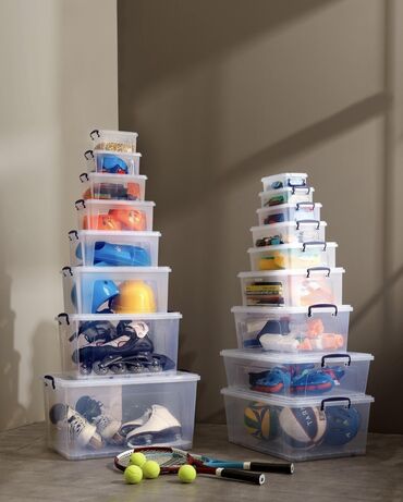 Yemək konteynerləri: Evdə, mətbəxdə, avtomobildə və ofisdə istifadə üçün mükəmməl şəffaf — 11