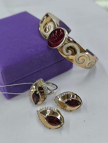 Серебряные наборы украшений: Набор украшений, Проба 925, Женские, Новый — 3