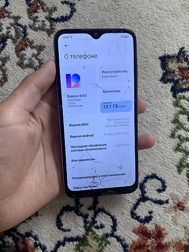 poco 3pro: Redmi, Redmi Note 8, Б/у, 32 ГБ, цвет - Синий, 2 SIM — 1